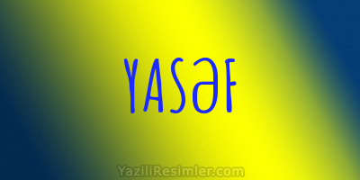 YASƏF