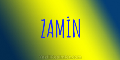 ZAMİN