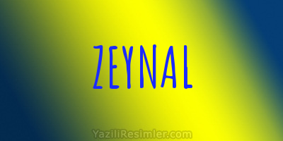 ZEYNAL