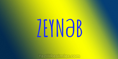 ZEYNƏB