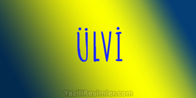 ÜLVİ