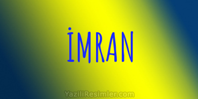 İMRAN