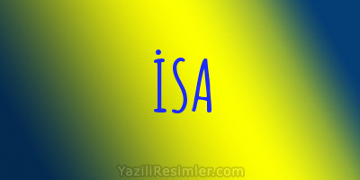 İSA