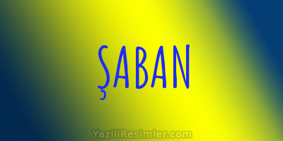 ŞABAN