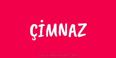 ÇİMNAZ