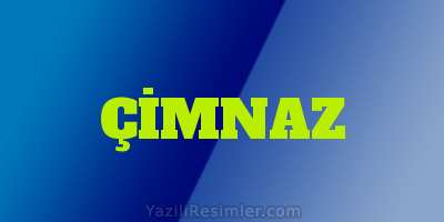 ÇİMNAZ