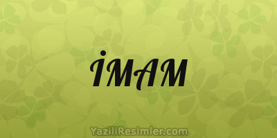 İMAM