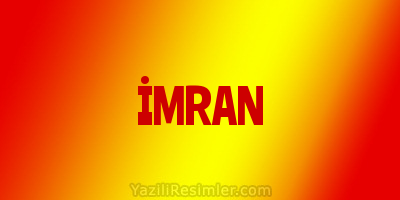 İMRAN