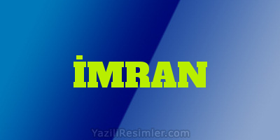 İMRAN