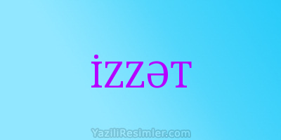 İZZƏT