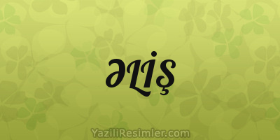 ƏLİŞ