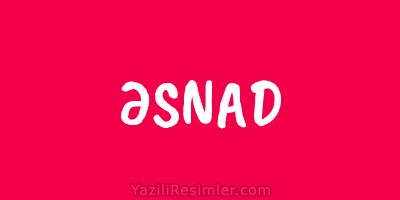 ƏSNAD