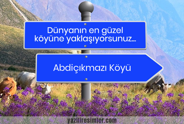 Abdiçıkmazı Köyü