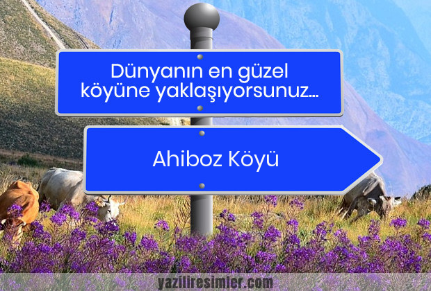 Ahiboz Köyü