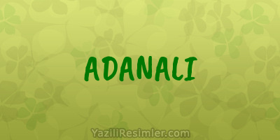 ADANALI