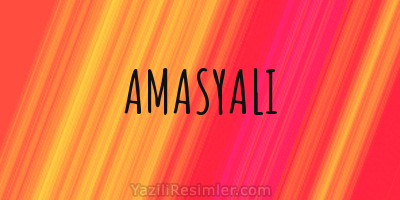 AMASYALI