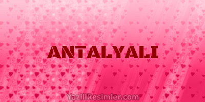 ANTALYALI