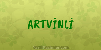 ARTVİNLİ