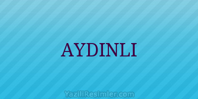 AYDINLI