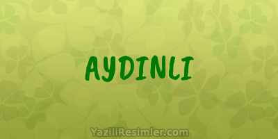 AYDINLI