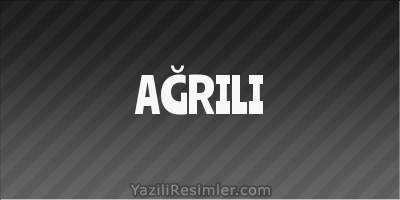 AĞRILI