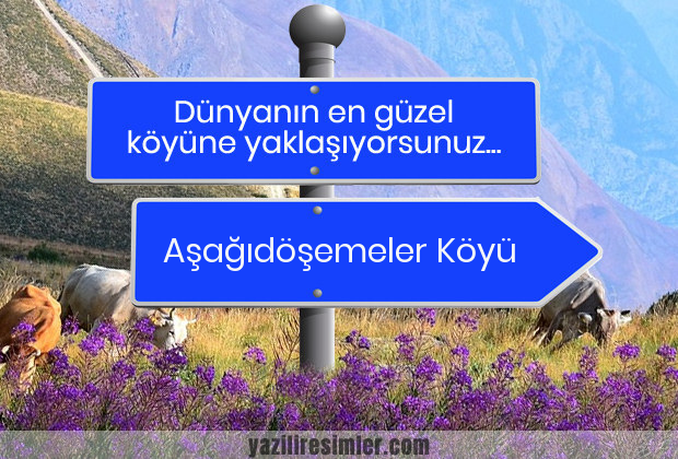 Aşağıdöşemeler Köyü