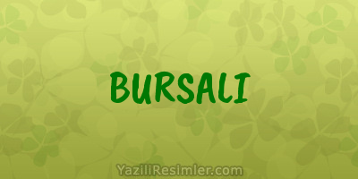 BURSALI