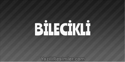 BİLECİKLİ