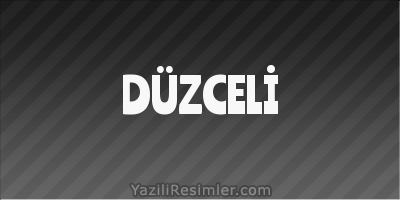 DÜZCELİ