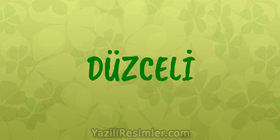 DÜZCELİ