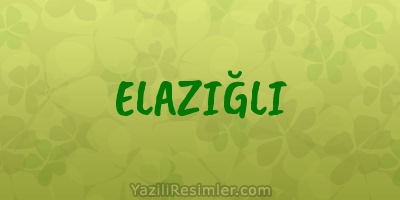 ELAZIĞLI