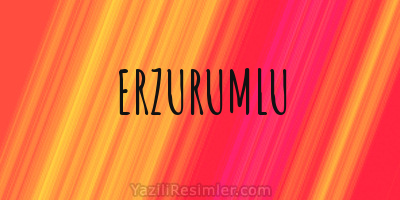 ERZURUMLU