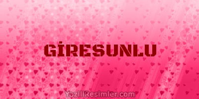 GİRESUNLU