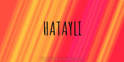 HATAYLI