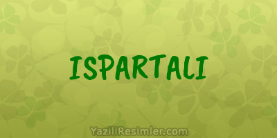 ISPARTALI