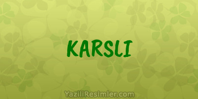 KARSLI