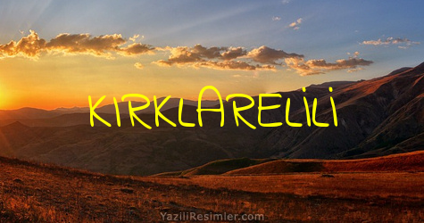 KIRKLARELİLİ