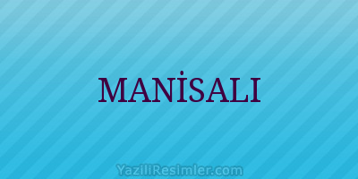 MANİSALI