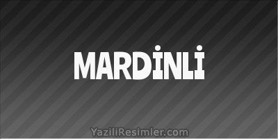 MARDİNLİ