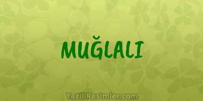 MUĞLALI