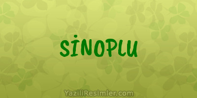 SİNOPLU