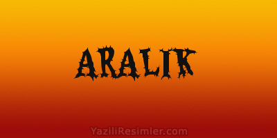 ARALIK