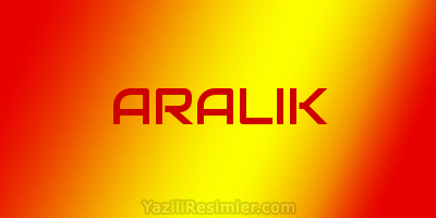 ARALIK