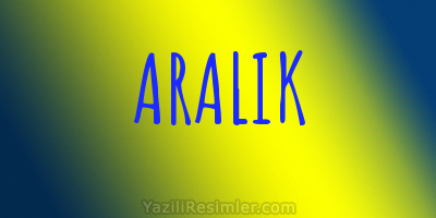 ARALIK