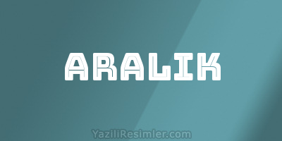 ARALIK