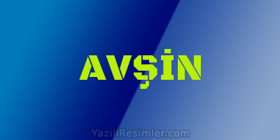 AVŞİN