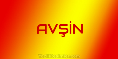 AVŞİN