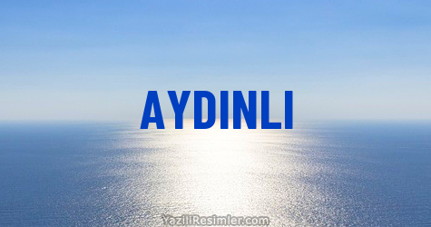 AYDINLI