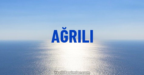 AĞRILI