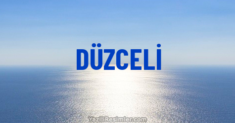 DÜZCELİ